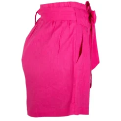 Short en lin taille haute avec ceinture amelya Femme LA PETITE ETOILE