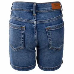 Short jean délavé coton BCI doux stretch Fille KIDS ONLY