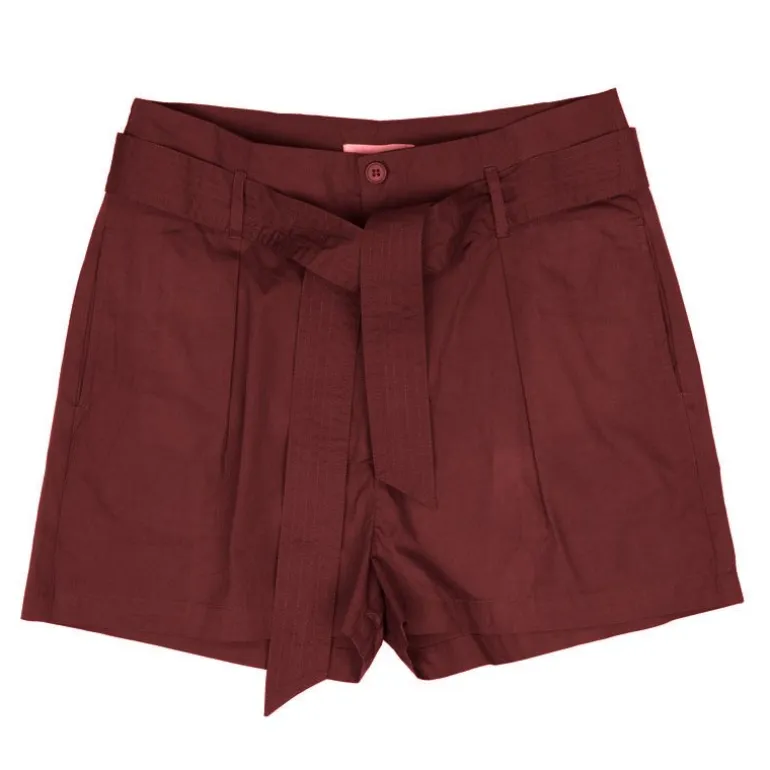 Short kira coton avec ceinture Femme ANTIK BATIK