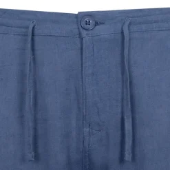 Short lin mélangé cordon de serrage bali Homme PANAME BROTHERS