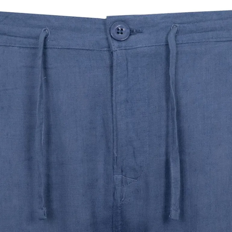 Short lin mélangé cordon de serrage bali Homme PANAME BROTHERS