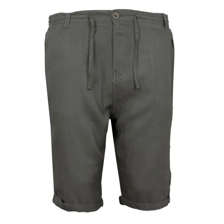 Short lin mélangé cordon de serrage bali Homme PANAME BROTHERS