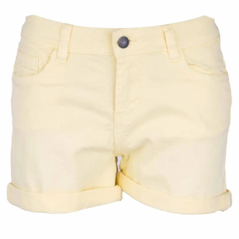 Short mini stretch coton avec ourlets Femme DEELUXE 74