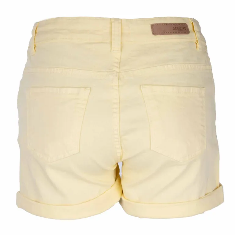 Short mini stretch coton avec ourlets Femme DEELUXE 74