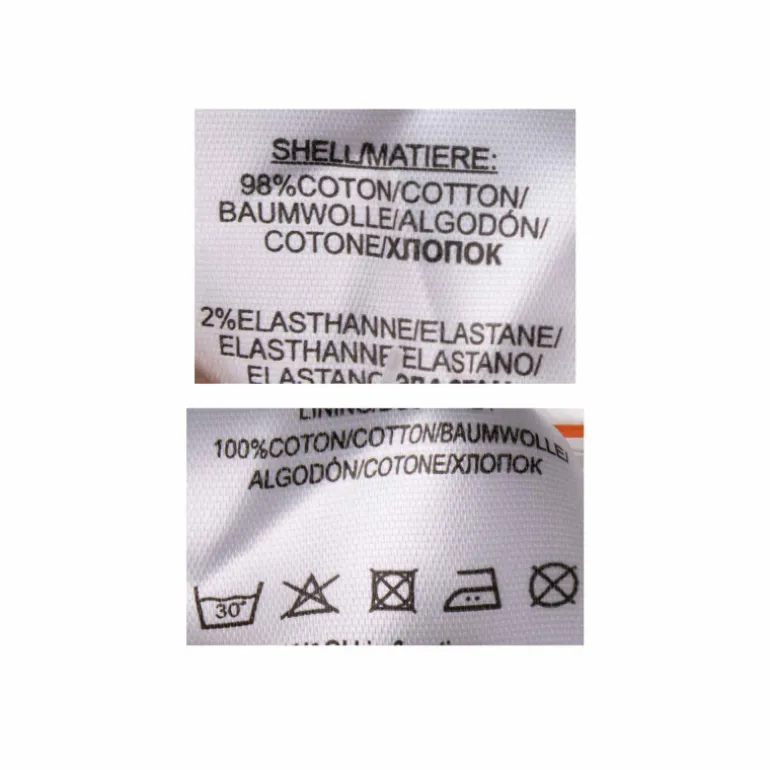 Short mini stretch coton avec ourlets Femme DEELUXE 74