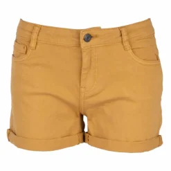 Short mini stretch coton avec ourlets Femme DEELUXE 74