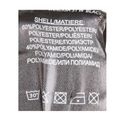 Short noir en velours Femme DEELUXE 74