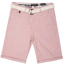 Short peach quentin à rayures avec ceinture Homme DEELUXE 74