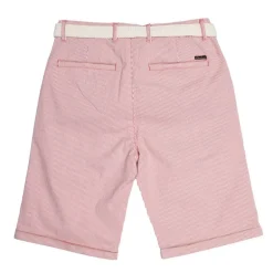 Short peach quentin à rayures avec ceinture Homme DEELUXE 74