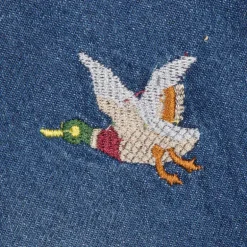 Short salopette en jean avec bretelles multicolore Enfant CHEVIGNON