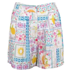Short solia taille haute à motifs estivaux Femme LA PETITE ETOILE