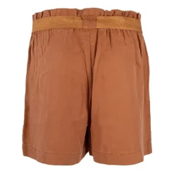 Short taille haute avec ceinture en tencel Femme ONLY