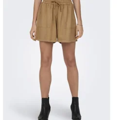 Short taille haute fluide avec poches Femme ONLY