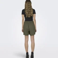 Short taille haute fluide avec poches Femme ONLY