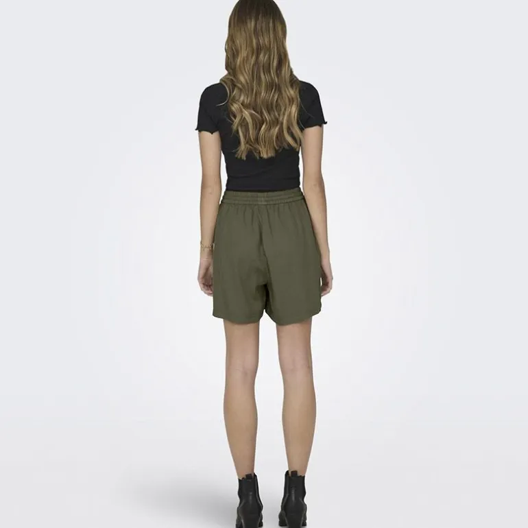 Short taille haute fluide avec poches Femme ONLY