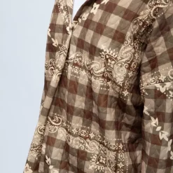 Surchemise matelassée motif bandana avec boutons bijoux Femme HOLLY AND JOEY