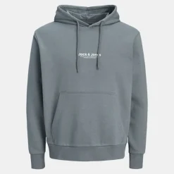 Sweat à capuche Vesterbro coton mélangé couleur unie Homme JACK & JONES