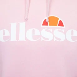 Sweat à capuche doux avec grand logo Femme ELLESSE