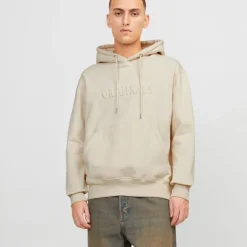 Sweat à capuche frederiksberg doux coton Homme JACK & JONES
