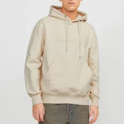Sweat à capuche frederiksberg doux coton Homme JACK & JONES