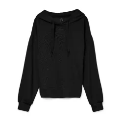 Sweat à capuche maille avec cordons rubans hali Femme VERO MODA
