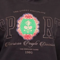 Sweat à capuche Scott coton inscription Sport Femme AMERICAN PEOPLE