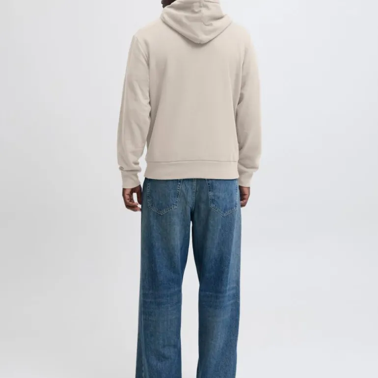 Sweat à capuche yuki poignets cotelés poche kangourou Homme JACK & JONES