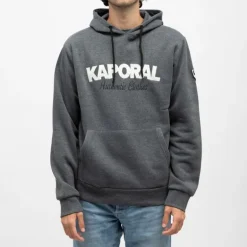 Sweat brodé darell à capuche Homme KAPORAL