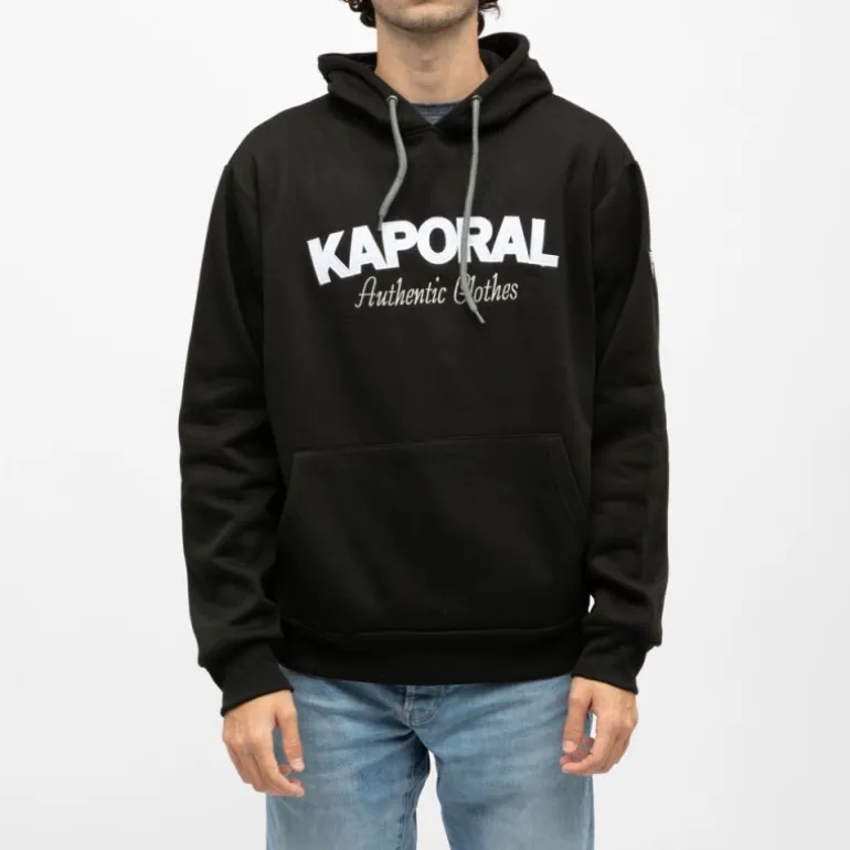 Sweat brodé darell à capuche Homme KAPORAL