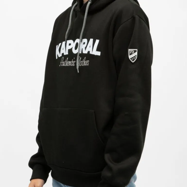 Sweat brodé darell à capuche Homme KAPORAL