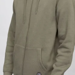 Sweat capuche zippé manches longues poche kangourou Sylvain Homme PANAME BROTHERS