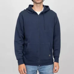 Sweat capuche zippé manches longues poche kangourou Sylvain Homme PANAME BROTHERS