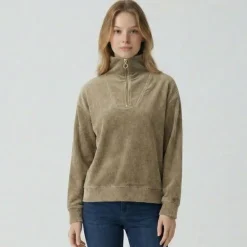 Sweat col camionneur doline Femme LES TROPEZIENNES PAR M.BELARBI