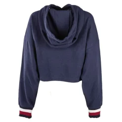 Sweat crop top bleu Femme TOMMY HILFIGER