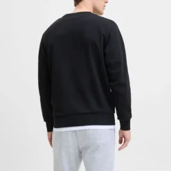 Sweat doux col ras de cou coton mélangé vesterbro manches longues Homme JACK & JONES