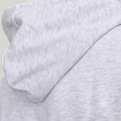Sweat gris chiné imprimé avec capuche tiley coton mélangé regular Homme JACK & JONES