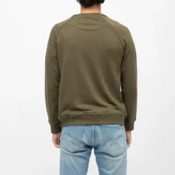 Sweat manches longues col rond coda imprimé logo Homme CERRUTI