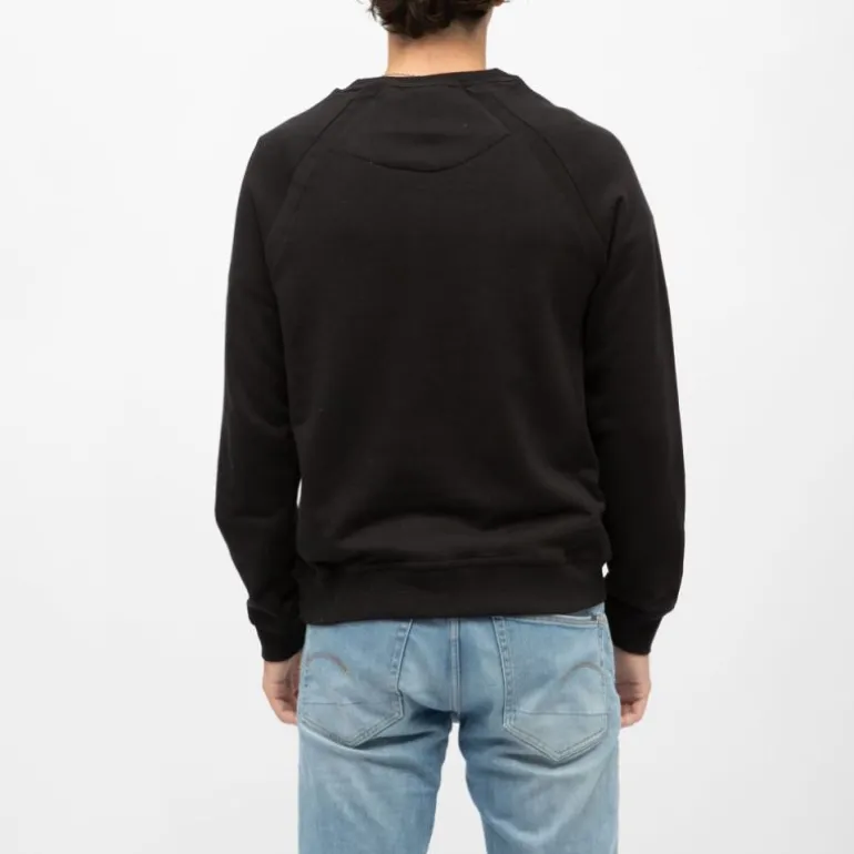 Sweat manches longues col rond coda imprimé logo Homme CERRUTI