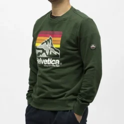 Sweat monaco coton Homme HELVETICA