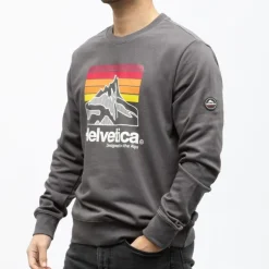 Sweat monaco coton Homme HELVETICA