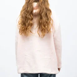 Sweat plaid à capuche avec grande poche Femme LULU CASTAGNETTE