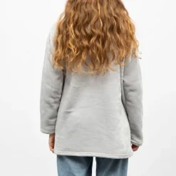 Sweat plaid à capuche avec grande poche Femme LULU CASTAGNETTE