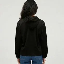 Sweat zip a capuche lignite Femme LES TROPEZIENNES PAR M.BELARBI