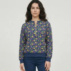 Sweat zip granit Femme LES TROPEZIENNES PAR M.BELARBI