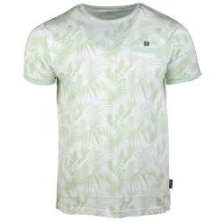 Tee shirt à fleurs tropicales mogador Homme BLAGGIO