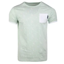 Tee shirt à motif avec poche maceo Homme BLAGGIO