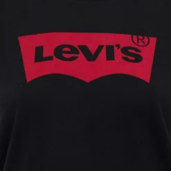 Tee shirt avec grand logo rouge coton Femme LEVI'S