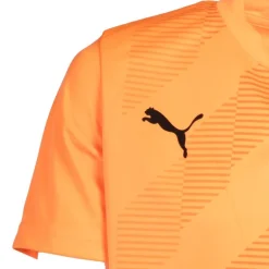 Tee shirt avec imprimé manches courtes logo noir Enfant PUMA