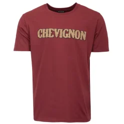 Tee shirt avec logo fausse fourrure Homme CHEVIGNON