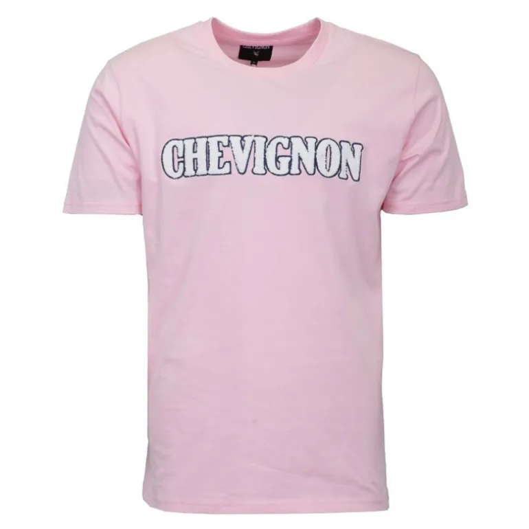 Tee shirt avec logo fausse fourrure Homme CHEVIGNON